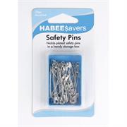 Safety Pins, Assorted, Nickel Plated